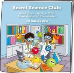 Tonies Secret Science Club: Abwehrstark - Rund Um Viren, Abwehrkräfte Und Immunhelfer! [DACH] -TONIES Store 27683793 03
